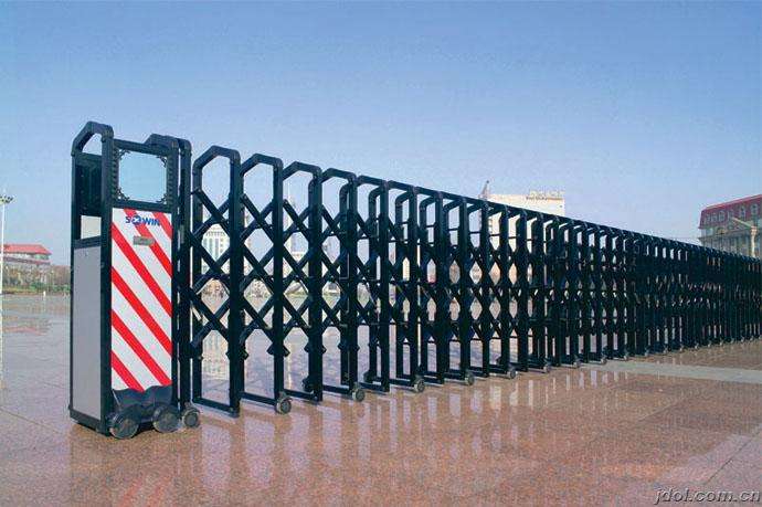 小區電動伸縮門效果圖 小區電動伸縮門效果圖